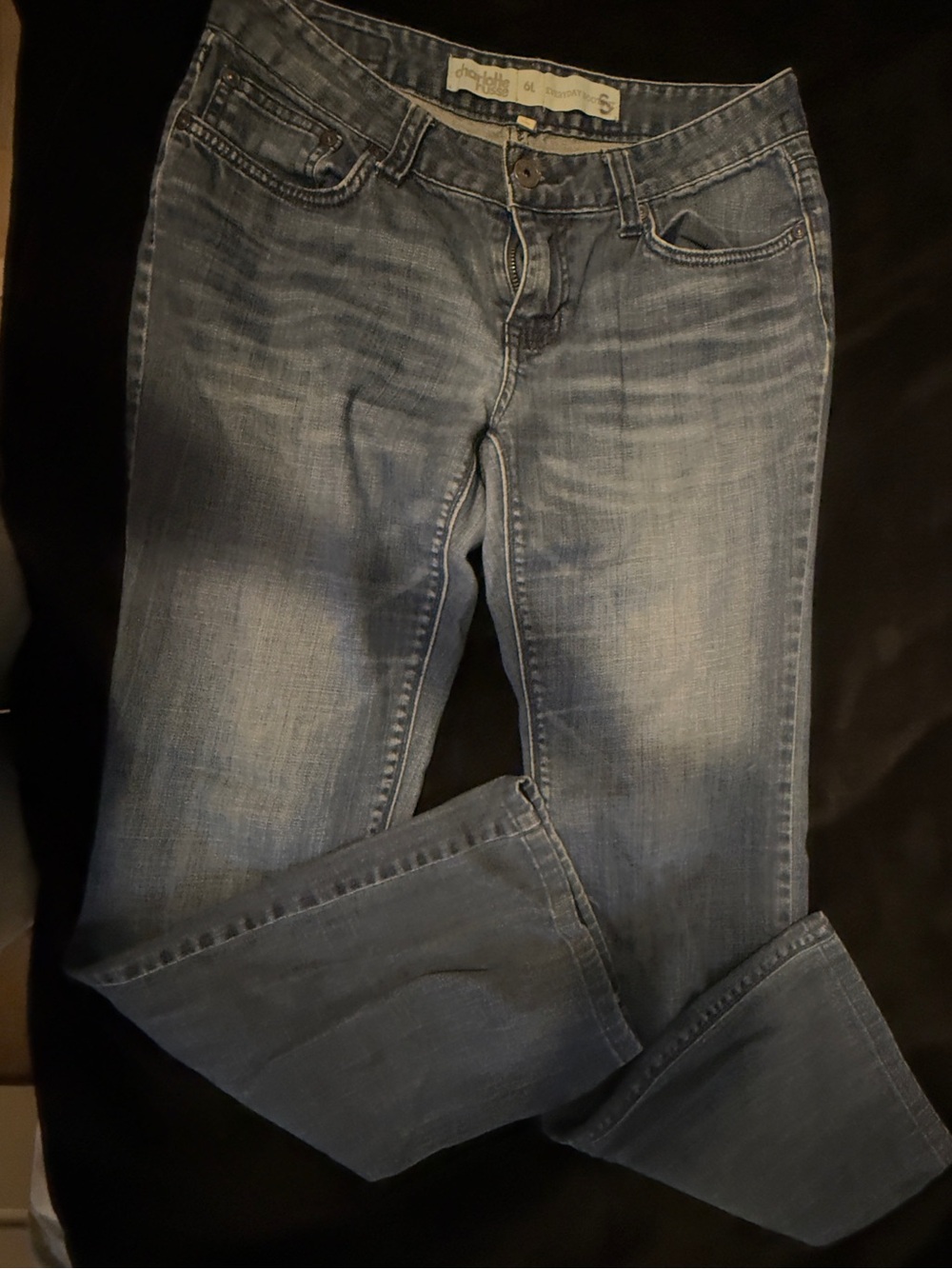 Charlotte Russe Light Blue Bootcut Jeans